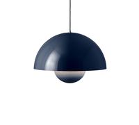 Flowerpot &Tradition Suspension VP2 Bleu Acier