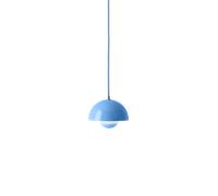 Flowerpot &Tradition VP10 Suspension Bleu Natation