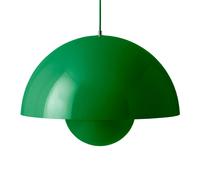 Flowerpot VP2 Suspension Signal Green