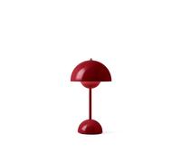 Flowerpot VP9 Lampe Portable Rouge Vermillon