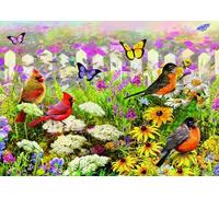 Flowers and Birds Posters - Puzzles 1000 Pièces - Colourful Art Puzzle，Jeux Éducatifs pour Adultes -Jouets De Défi Personnalisés Gifts Zx196Ap