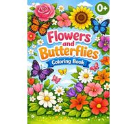 Flowers and Butterflies Coloring Book