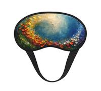 Flowers in The Picture Masque ultime pour les yeux pour dormir, masque doux et confortable, masque relaxant sans pression nocturne.