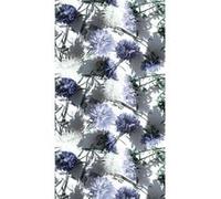 Flowers, rideau imprimé fleurs bleues sur fond clair140x245 cm, 1 part Multicolore G