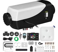 FlowerW Chauffage à air diesel 8 kW 12 V avec télécommande LCD pour voiture, camping-car, bateaux, caravane, etc.