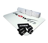 FLOWIN SPORT - Tapis transportable d' exercice, L (138 x 98 cm), blanc