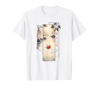 Flowing Time in Japanese Retro 80's 90's vaporwave aesthetic T-Shirt