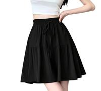 Flowy Shorts for Women High Waisted Lightweight Skort for Summer (#B,Grand)