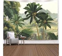 FLOYST Tapisserie murale tropicale palmier feuilles fleur Animal tissu mur tissu tapis tapisseries fond décor à la maison