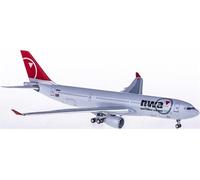 FloZ AeroClassics pour Northwest Airlines pour Airbus A330-200 N858NW 1:400 Modèle préconstruit