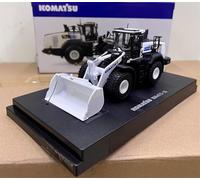 FloZ For Universal Hobbies for Komatsu for WA475-10 Chargeur sur pneus Blanc Édition limitée 750 pièces Seulement 1:50 Truck Modèle pré-construit