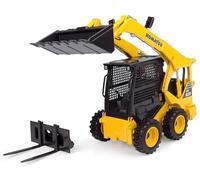 FloZ For Universal Hobbies for Komatsu SK820-8 Chargeuse sur pneus Jaune Édition limitée 877 pièces Seulement 1:25 Truck Modèle pré-construit