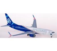FloZ Pour Geminijets pour Alaska Airlines pour Boeing 737-800 N570AS Honorant ceux qui servent l'avion 1:200 Modèle préconstruit