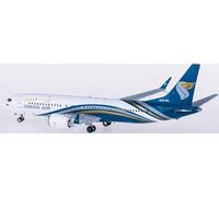 FloZ Pour JC Wings pour Oman Air pour Boeing 737 MAX 8 A4O-MA 1:400 Avion Pré-construit
