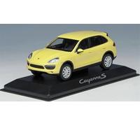 FloZ Pour MINICHAMPS pour Porsche pour Cayenne S pour Hybride Jaune 1:43 Voiture Modèle Pré-construit