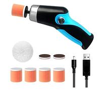 Flpeekash Polisseuse de voiture sans fil, mini kit d'outils de polissage portable pour détails de voiture avec batterie rechargeable de 12 V 2000 mAh et câble
