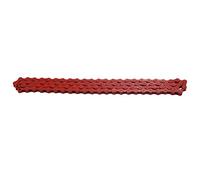 Flpeekash VéLo VTT BMX VéLo de Route 1/2 Pouce X 1/8 Pouce Fixied Chain Single Speed 96 Link Rouge