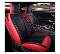 FLPLZKMNZK Protection sièges Voiture Housses De Siège De Voiture pour Mustang 2015 - 2022, Ensemble Complet D'accessoires en Cuir, Beau Et Pratique, Intérieur De Voiture Protection siège(Color19)