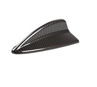 FLPOKLKNYA Cache d'antenne en fibre de carbone for aileron requin, compatible for BMW F10, F11, F22, F25, F30, F80, F87, F32, F36, F82, F01 Aileron de requin de voiture(Modle E 18cm)