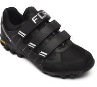 FLR Bushmaster MTB/Trail Schuh schwarz/Silber - Klettverschluss, 46