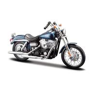flrian Compatible avec Harley - Davidson, 2014 Sportster Iron 883, 2017 Road King, 1: 12 Grande Taille Classique Moto Modèle Locomotive Pendule Cadeau Scène Dress Up Modèles de Motos(FXDBI Dyna)