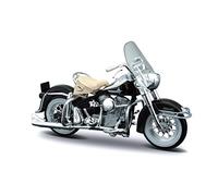 flrian pour Harley Davidson, 1928 JDH Twin Cam, 1953 74FL Hydra Glide, 1:18 Modèle De Moto en Métal Moulé sous Pression Réservoir De Carburant Ornement Cadeau Modèles de Motos(1962 FLH Duo Glide)