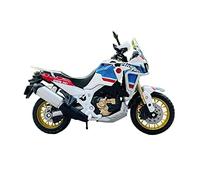 flrian pour Honda Africa Twin 1:18 Simulation De Voiture en Alliage Modèle De Moto Simulation De Voiture Série Cadeau Modèle Hobby Décoration Modèles de Motos