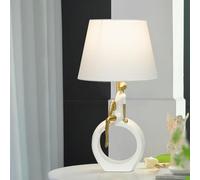 FLRXHK Creative Girl Reading Table Lamp Modern Simple Chambre Chevet Comptoir Lampe Lumière Luxe Haut de Gamme Art Déco Ornement Lampe de Table