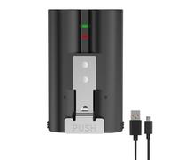 FLSTOR Batterie de rechange Li-ion V4 pour appareil photo annulaire, 6040 mAh, 3,65 V, compatible avec Ring Video Doorbell 2/3/3+/4, Spotlight Cam, Peephole Cam & Stick Up (1 paquet)