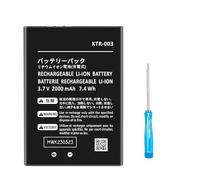 FLSTOR KTR-003 Batterie rechargeable pour Nintendo N3DS KTR-003 2000 mAh Li-ion pour console de jeu Nintendo N3DS KTR-003 avec tournevis