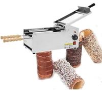 FLTRGO Four à gâteaux cheminée électrique Commercial - Machine à gâteaux cheminée Professionnelle avec 2 Barres durables en Acier Inoxydable pour des friandises Parfaitement cuites~/