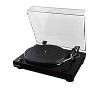 Fluance RT81 Platine Vinyle Haute Fidélité - avec Cellule Audio-Technica AT95E, Entraînement par Courroie, Préamplificateur Intégré, Contrepoids Réglable, Socle en MDF Haute Densité - Noir Piano