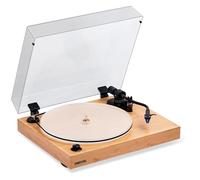 Fluance RT85 Platine Vinyle De Référence - Cellule Ortofon 2M Blue, Plateau en Acrylique, Contrôle De Vitesse, Socle en MDF Massif, Pieds D’Isolation Antivibrations - Bambou