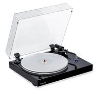Fluance RT85 Platine Vinyle De Référence - Cellule Ortofon 2M Blue, Plateau en Acrylique, Contrôle De Vitesse, Socle en MDF Massif, Pieds D’Isolation Antivibrations - Noir Piano