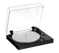 Fluance RT85N Platine Vinyle Haute Fidélité avec Nagaoka MP-110, Plateau Acrylique, Contrôle de Vitesse, Boîtier MDF et Pieds Amortisseurs - Noir Piano