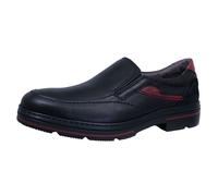 Fluchos Murray : Mocassins Pour Homme Noir Cuir Semelles Amovibles F1046