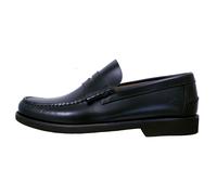 Fluchos Stamford : Mocassins De Ville Pour Homme Noir Léger Cuir F0047