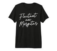 Fluctuat NEC Mergitur jeté par Les Vagues Devise Paris T-Shirt Haut de Gamme