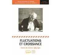 Fluctuations et croissance Gérard De Bernis (Auteur), Rolande Borrelly (Auteur)