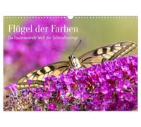 Flügel der Farben - Die faszinierende Welt der Schmetterlinge (Wandkalender 2027 DIN A3 quer), CALVENDO Monatskalender: Ein Jahr voller Schmetterlingszauber.