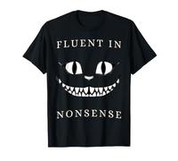 Fluent in Nonsense Vintage Alice au Pays des Merveilles Chat du Cheshire T-Shirt