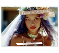 Flüstern des Lichts (Wandkalender 2027 DIN A2 quer), CALVENDO Monatskalender: 12 Monate mit KI-generierten Bilder. Das ideale Geschenk für alle, die Kunst und Design lieben.