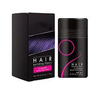 Fluff Up Secret Hair Fiber Powder Waterproof, Fluff Up Secret Hair Fiber Powder, Hair Building Fibers for Thinning Hair, 5 Seconds Cover Up Long Lasting with Natural Look (Black)