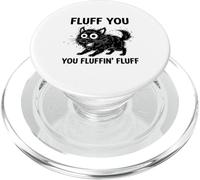 Fluff You Motif Chien Amusant pour Les Amoureux des Chiens et Les propriétaires d'animaux PopSockets PopGrip pour MagSafe