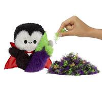 Fluffie Stuffiez Halloween Frankenstein - Petite Peluche à Collectionner - Dévoilement Surprise - Peluche ASMR Câlins - Fidget, DIY, Fourrure Amovible - pour Enfants Dès 4 Ans et Collectionneurs
