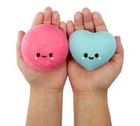 Fluffie Stuffiez Minis - Bonbons Ronds et Bonbons en Forme de Cœur - Mini Objets de Collection Souples à Serrer - Dévoilement Surprise - Jeu Tactile et DIY - Pour les Enfants de 4 Ans et Plus