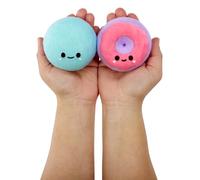Fluffie Stuffiez Minis - Donut et Bonbons Ronds - Mini Objets de Collection Souples à Serrer - Dévoilement Surprise - Jeu Tactile et DIY - pour Les Enfants de 4 Ans et Plus