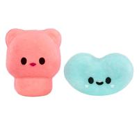 Fluffie Stuffiez Minis - Jelly Bean et Gummy Bear - Mini Objets de Collection Souples à Serrer - Dévoilement Surprise - Jeu Tactile et DIY - Pour les Enfants de 4 Ans et Plus