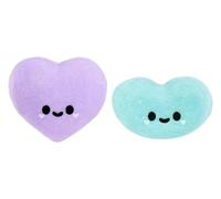 Fluffie Stuffiez Minis -Jelly Bean et Heart Candy - Mini Objets de Collection Souples à Serrer - Dévoilement Surprise - Jeu Tactile et DIY - Pour les Enfants de 4 Ans et Plus