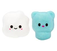 Fluffie Stuffiez Minis - Ours en Gélatine et Popcorn - Mini Objets de Collection Souples à Serrer - Dévoilement Surprise - Jeu Tactile et DIY - pour Les Enfants de 4 Ans et Plus